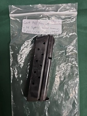 Colt 1911 .38 Super 9 rd Magazine 🇺🇸 Original Series 70 Government OEM 38 clip - Image 1 of 4