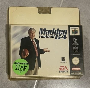 Madden Football 64 - Nintendo 64 PAL Neu Hard Blister Sealed EA Sports Rare  - Bild 1 von 7