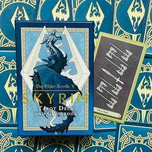 The Elder Schnörkeln V: Skyrim Tarot Karten Deck & Ratgeber Insight Editions Neu - Bild 1 von 15