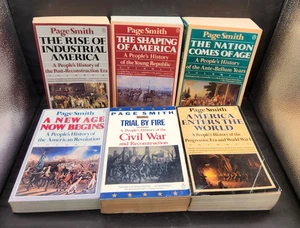 Lot Of 6 Page Smith Paperback, A People's History of the American Revolution - Foto 1 di 3
