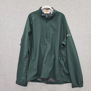 Peter Millar Rain Shield Shell Jacket Size 2XL Green Crown Logo Jimmie Austin... - Picture 1 of 10