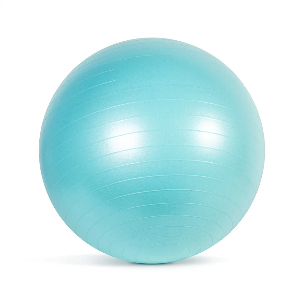 CAP Barbell Fitness Stability Exercise Ball 65cm Teal Anti-Burst Yoga Core - Image 1 of 3
