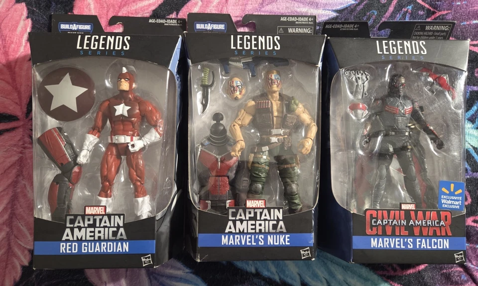 Marvel Legends Marvel's Nuke Red Guardian Falcon Capitán América Civil War Nuevo en caja  Foto 1 de 3