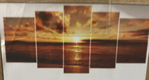 Canvas Prints Photo Painting Picture Wall Art Home Decor Seascape Beach Sunrise