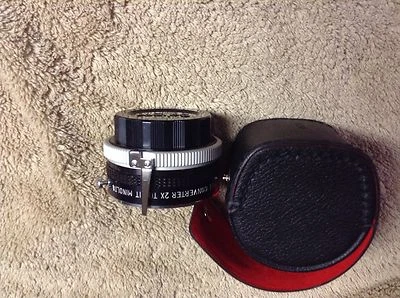Soligor 2X Tele-Converter for Minolta MD Mount - Image 1 of 2