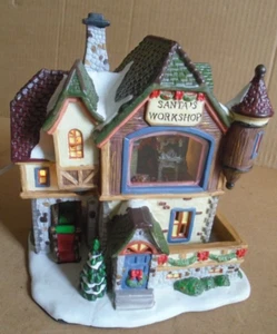 Sabato Sera Post Norman Rockwell Collezione Villaggio Babbo Natale Lettura Mail - Foto 1 di 24