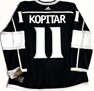 CAMISETA DE HOCKEY ADIDAS NUEVA CON ETIQUETAS-PRO-50 ANZE KOPITAR LA KINGS AUTÉNTICA CON LICENCIA NHL Foto 1 de 4
