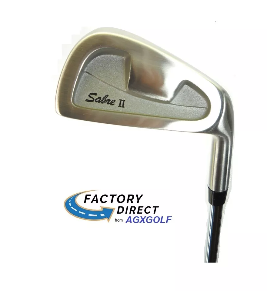 AGXGOLF Men's Tour 3 Iron Stainless Steel Head wSteel Shaft Choose Length: DCI-R - Image 1 of 1