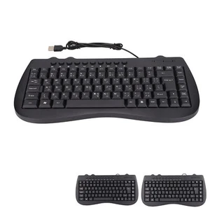 Keyboard 95 Key Wired Mini USB Interface Desktop Computer Mute Ultra Thin Ke GSA - Picture 1 of 28