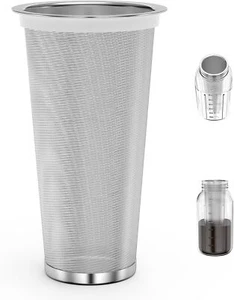 Cold Brew Coffee Filter for 32Oz Wide Mouth Mason Jar, 304 Stainless Steel Strai - Picture 1 of 2