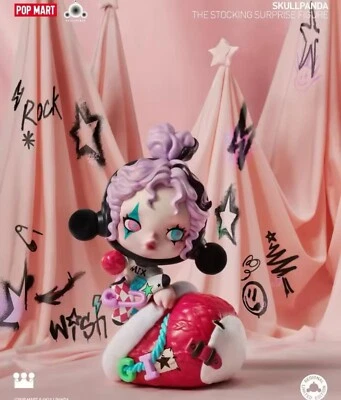 Original Skullpanda Christmas The Stocking Overseas Limited Edition Figure Toy！ - Image 1 of 4