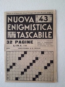 Nuova Enigmistica Tascabile n.43 Giugno 1946 - Picture 1 of 1