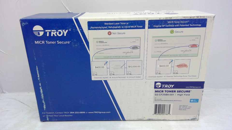 TROY MICR Toner Secure 02-CF258X-001 - High Yield