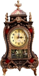 Beavorty Clock for living room decor small desk vintage home ornament (P36) - Picture 1 of 5