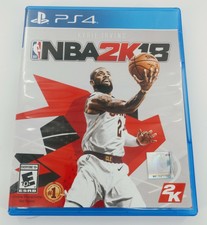 PS4 NBA 2K18 Early Kyrie Irving Edition (Sony PlayStation 4, 2017)