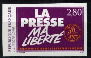 Timbre France N° 2917a non dentelés Imperf N** /MNH - Imagen 1 de 1