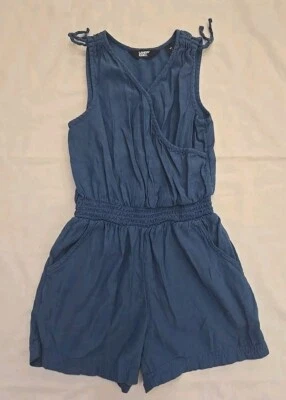 Mameluco Lands' End Niña Azul Bolsillos Talla M 8 Foto 1 de 4