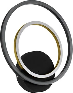 Weiß Schwarz Gold Modern Wandleuchte Leuchter 3000K 1700lm/1200lm 12W/LED IP20 - Bild 1 von 1