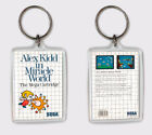 Alex Kidd IN Miracle World Sega Master System Keyring Keychain