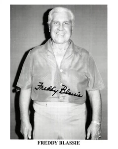 Foto de lucha libre firmada con autógrafo de Freddy Blassie de 8x10 - Imagen 1 de 1