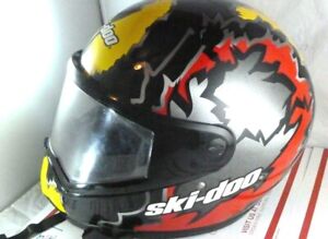 Vintage Ski-Doo Lazer by Cross/Belgium Helmet Size XS 6 1/2 - 6 5/8 Extra Small