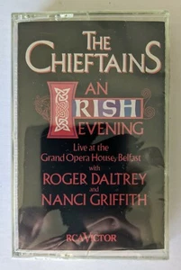 The Chieftains An Irish Evening Live + Roger Daltrey Nanci Griffith Cassette NEW - Picture 1 of 2