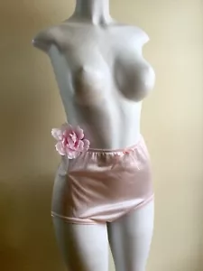 Cozy Yummy Vintage Granny Panties Briefs Nylon OS XXL Antron III 1968 - Picture 1 of 11