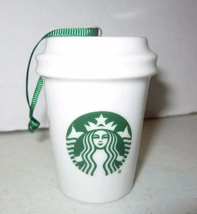 Starbucks Holiday 2015 Porzellan Ornament - kostenloser US-Versand EG - Bild 1 von 4