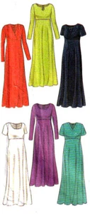 Style 2881 Pull Over Empire High Waist Maxi Dresses Sewing Pattern Sizes 8 – 14* - Picture 1 of 4