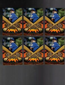 1998 Pacific Aurora "On Deck Laser Cuts" Insert #9 Hideo Nomo Lot of (12) Cards!