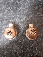 Antique Electric Brass/ Porcelain light Switch Vitreous (Price For Pair)