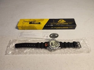Vintage 1997 Jurassic Park The Lost World "Techno Time" Collector's Watch - Picture 1 of 3