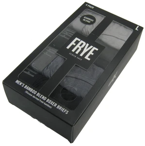 Confezione 4 Boxer FRYE Misto Bambù Slip Premium Comfort Traspirante Taglia L 36-38 - Foto 1 di 3