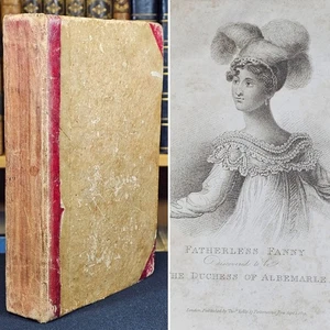1822 Fatherless Fanny Or A young lady's First Entrance into Life WITH ENG PLATES - Picture 1 of 17