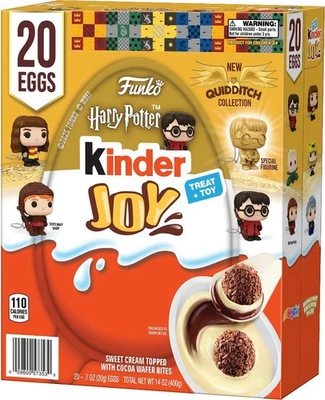Funko Harry Potter Kinder Joy 20 Huevos - Colección Quidditch Foto 1 de 3