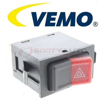 VEMO Hazard Warning Switch for 1981-1983 Volkswagen Vanagon - Electrical xo Foto 1 de 4