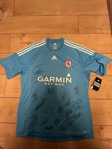 Middlesbrough Fc 2009/2010 SIGNED Away Shirt Size XL Very Good Condition - Picture 1 of 1