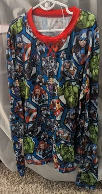 Marvel Cuddl Duds Boys XL Comic Shirt With Thumb Hole  - Image 1 of 4