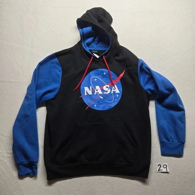 NASA Astronaut Apollo Space Rocket Ship Challenger Columbia Hoodie Men's Size XL - Image 1 of 4