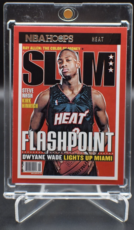 Tarjeta coleccionable Slam #87 - Dwayne Wade - FLASH POINT - mayo 2005 Foto 1 de 2