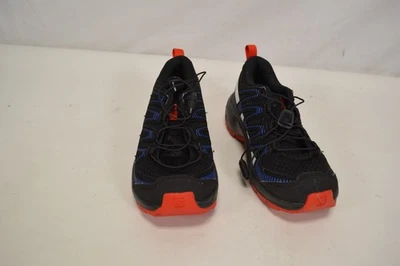 Salomon XA Pro V8 Negro, Azul Lapislázuli, Rojo Fuego Zapatos de Senderismo Talla 13K Foto 1 de 4