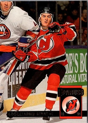 1993 Donruss Alexander Semak #191 New Jersey Devils Hockey Card - Image 1 of 2