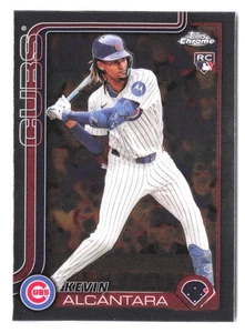 2025 Topps Chrome - Rookie - Kevin Alcantara #173 RC Chicago Cubs - Bild 1 von 2