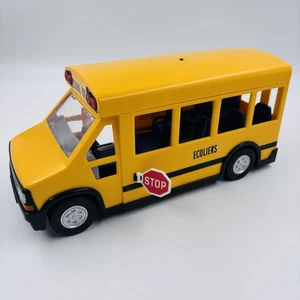 Playmobil 5940 School Bus with Flashing Lights 2011 Model, GUC - Picture 1 of 10
