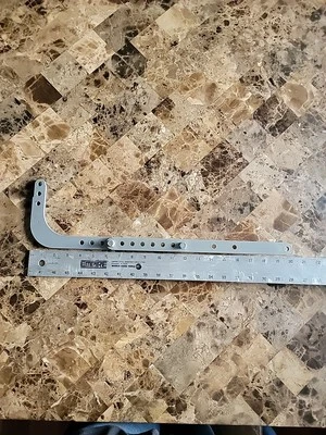 Genie Opener Part Curved Door Arm And Straight OEM  Draw Bar - Image 1 of 4