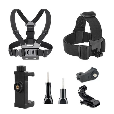 Body Camera Chest Black Harness Vest Chest Mount For All Brand Body Wear Cam