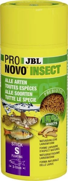 JBL Fischfutter Pronovo Insect Stick S Insektensticks Fischfutter 250 ml  Sticks - Bild 1 von 1