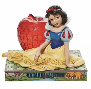 Enesco Jim Shore Disney - Snow White & Apple #6010098 - Picture 1 of 14