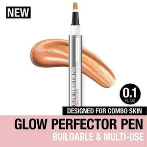 Neutrogena Glow Perfector Pen Concealer - (Deep, Fair, Tan, Medium) 0.1 oz - Picture 1 of 14