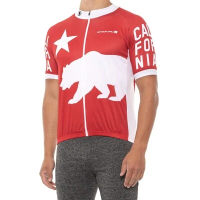 Men's Endura California CoolMax Cycling Jersey-sizes Large/XL/2XL - Image 1 of 2
